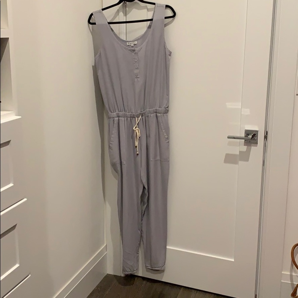 On The Road Grey Jumpsuit (small)